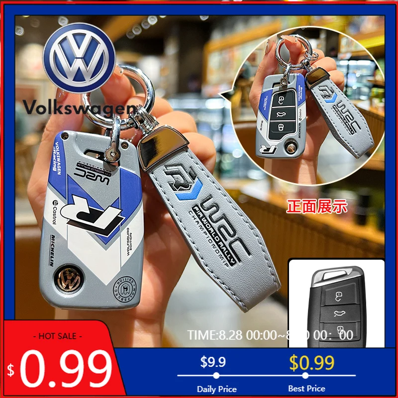 

Автоматический брелок с подстаканниками для Volkswagen VW Golf 7 MK7 Tiguan MK2 для Skoda Octavia A7 Kodiaq 2017 2018 2019 кожаный ключ от автомобиля из ТПУ
