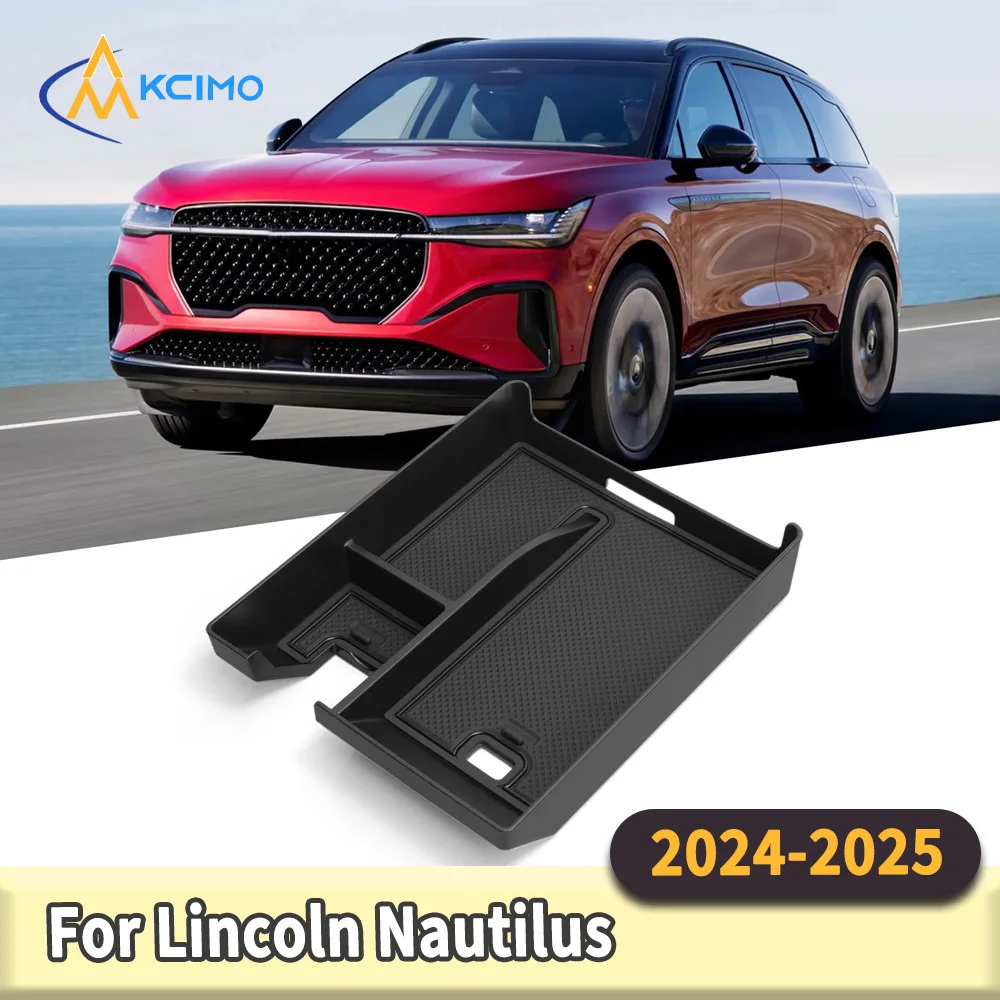 

Center Console Armrest Storage Box for Lincoln Nautilus 2024-2025 ABS Car Central Tray Interior Tidying Organizer Accessory