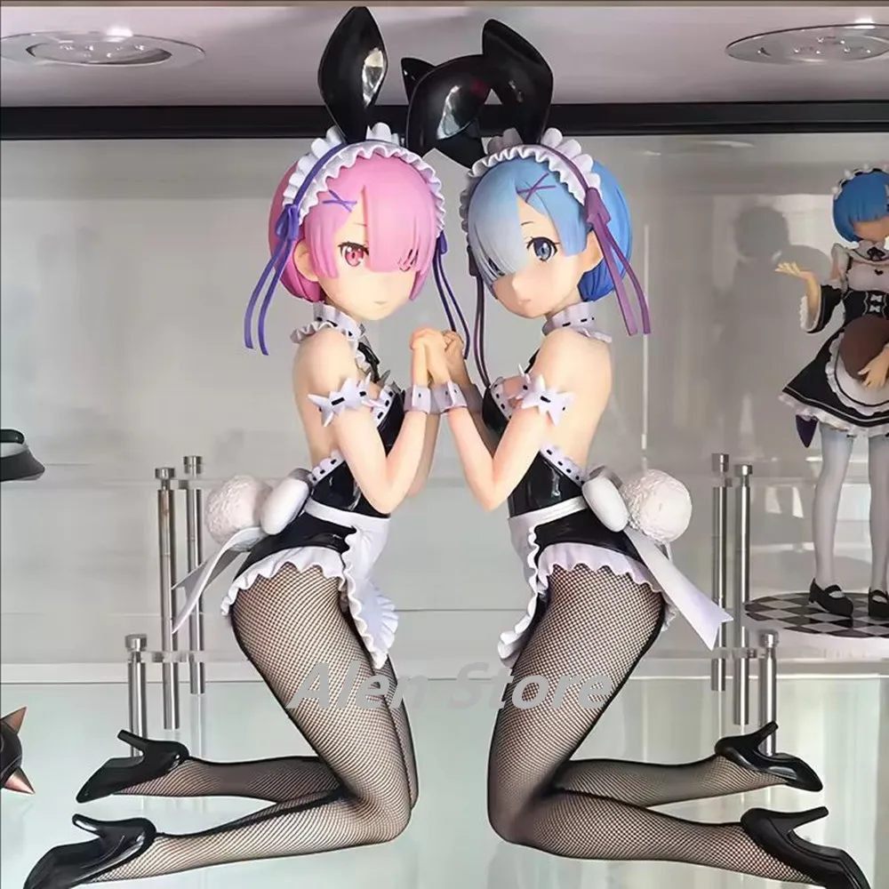 

29 см B-style Re:ZERO Starting Life in Another World Ram Bunny Girl Аниме Фигурка Rem Фигурка для взрослых Сексуальная модель Кукла Игрушка в подарок
