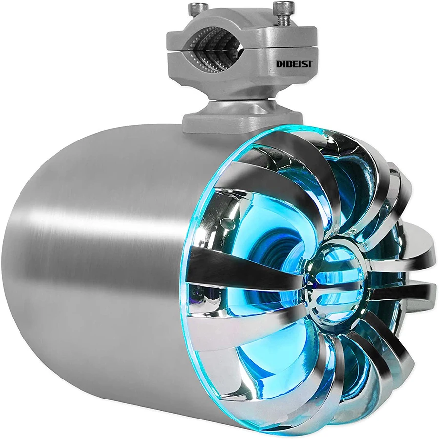 DIBEISI Manufacturers Wholesale 2 Way Speaker System Led Light Speaker Wakeboard Tower Boat Marine Speaker DBS6580