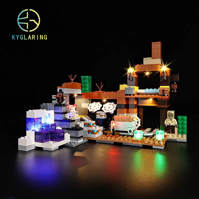 

LED Light Kit For #21263 The Badlands Mineshaft DIY Toys Set (Not Included Building Blocks)