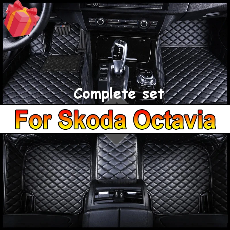 

Custom 3D Full Coverage Car Floor Mats for Skoda Octavia 2016-2022 2007-2015 FABIA 2015-2019 Interior Accessories Carpet