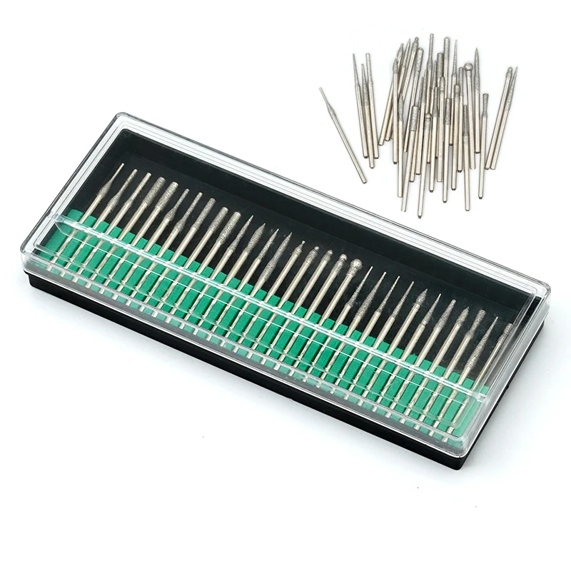 

30pcs Dental Diamond Burs Drill Dentist Polishing Grinding Teeth Tools For High Speed Handpieces Dentistry Grinding Tools