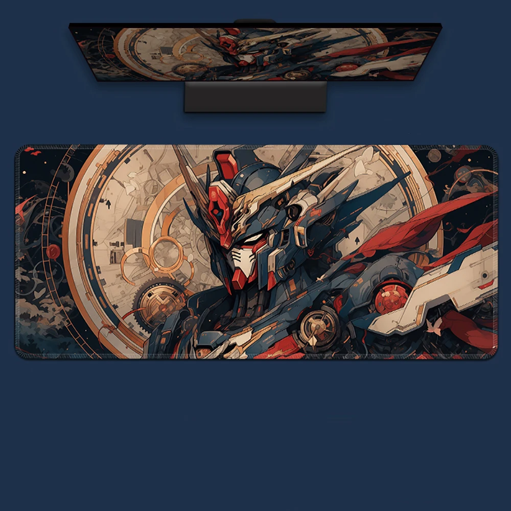 

Battle Damaged Version Gundam Mechanical Warrior Hd Printed Gaming Mouse Pad Rubber Desk Mat Game Mousepad for Keyboard