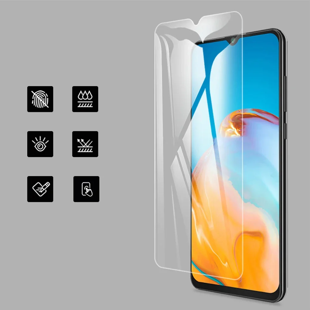 Film Explosion Proof Glass Full Coverage Proper Bubble Free Garment Protection White Bubble-free Tempered Glass