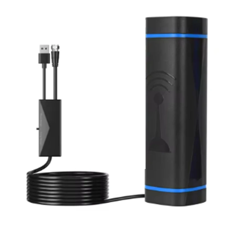 Antena de tv AB09-1200 + milhas, antena de tv digital hd interna com amplificador de sinal, antena para smart tv e todos os mais velhos tv4k 1080p