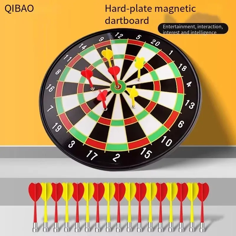 

Magnetic Dartboard Set - Safe Metal Tip Darts for Kids/Adults - Indoor Sport Game & Fitness Training