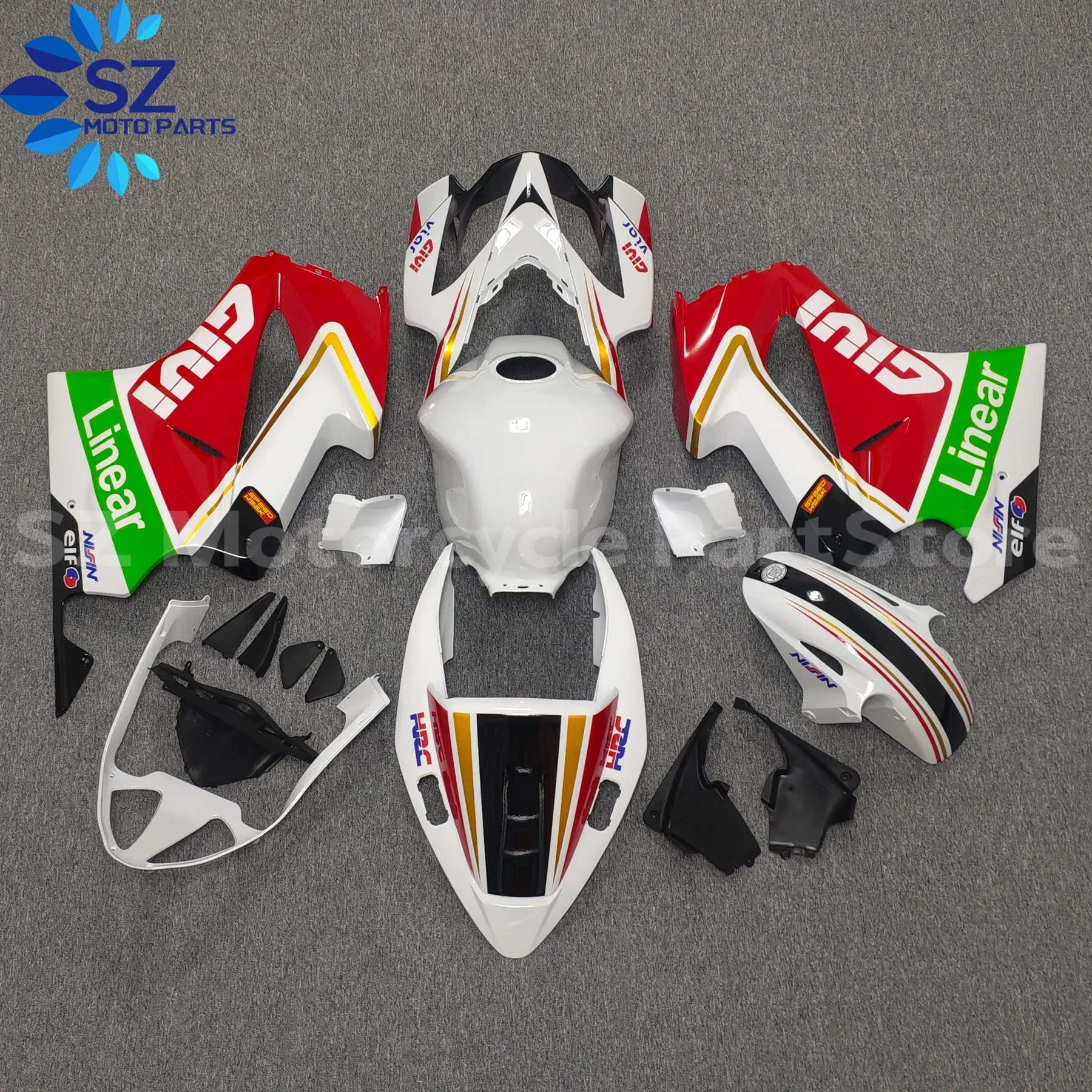 Motorcycle Fairing Kit ABS Plastic Body Injection Fairings Full Bodywork For VFR800 VFR 800 2002 2003 2004 2005 2006 - 2012