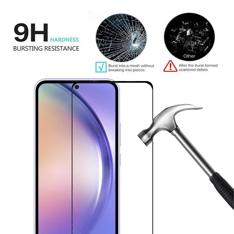 for samsung a55 Tempered Glass For Samsung s23 fe Screen Protector samusng a55 Camera protectors for samsung galaxy a54 a14 a52 s23 fe Glass Film