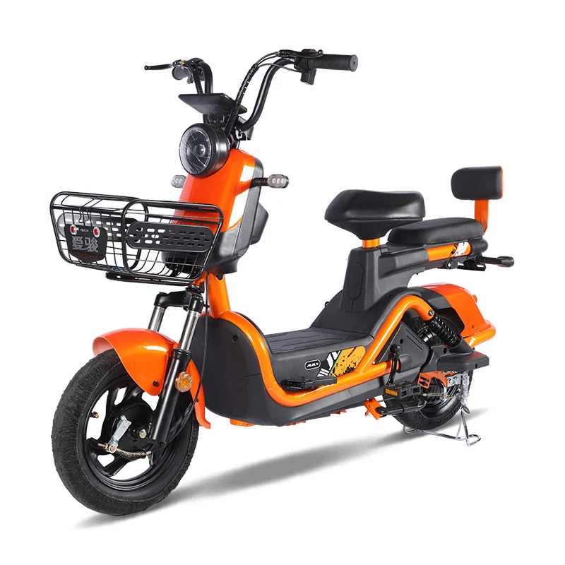 2 Wheels Newest 500w Quad Electric Bicycle Bike 60 Volte 2 Seat 42 km/h Factory Direct Sale Electric Bicycle Bike