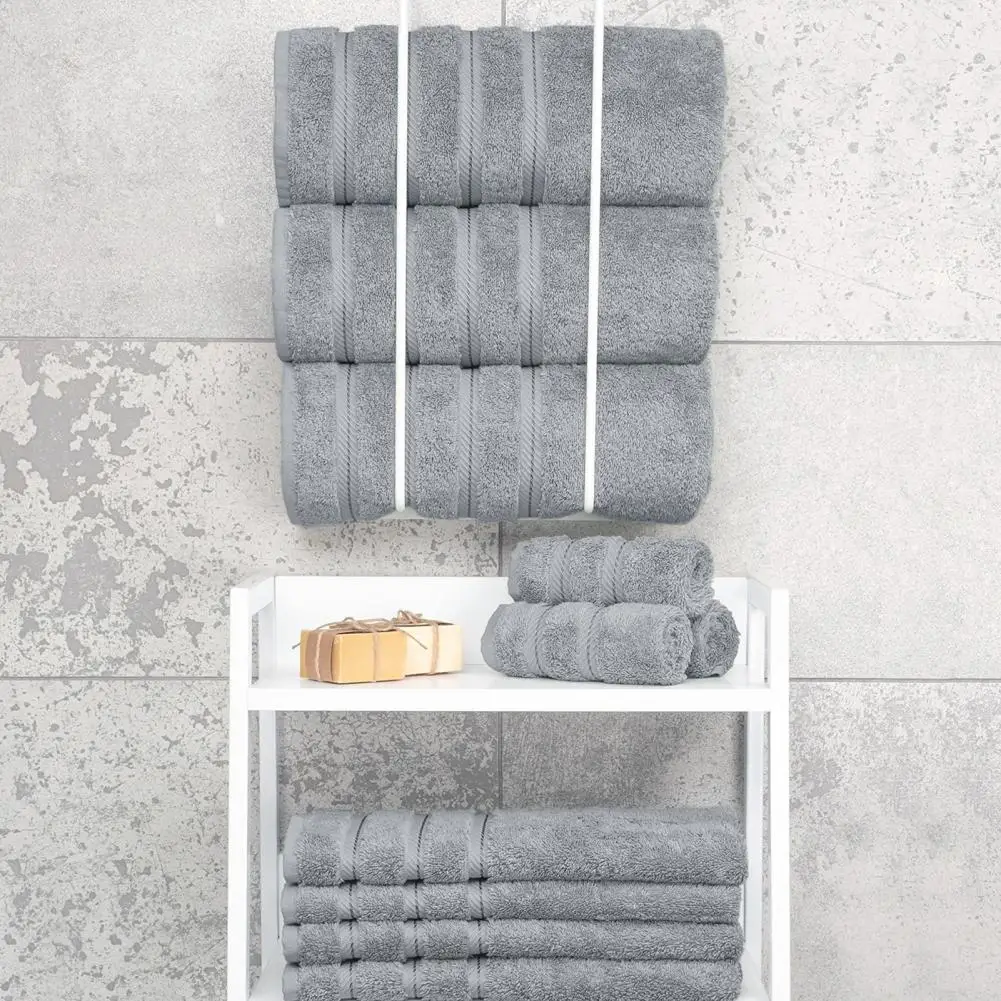 

Face Washing Towel Luxurious 6-piece Towel Set for Home Hotel Use Includes 2 Bath Towels 2 Hand Towels 2 Washcloths Highly