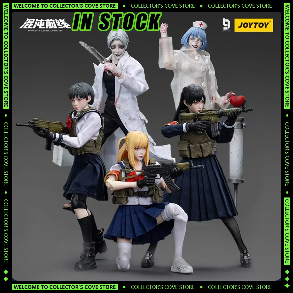 ในสต็อก JOYTOY 1/12 Action Figure 16.5 ซม.ระดับเก้ารูป FRONTLINE CHAOS Action Figure Collection รูปปั้นของเล่นเด็กของขวัญ