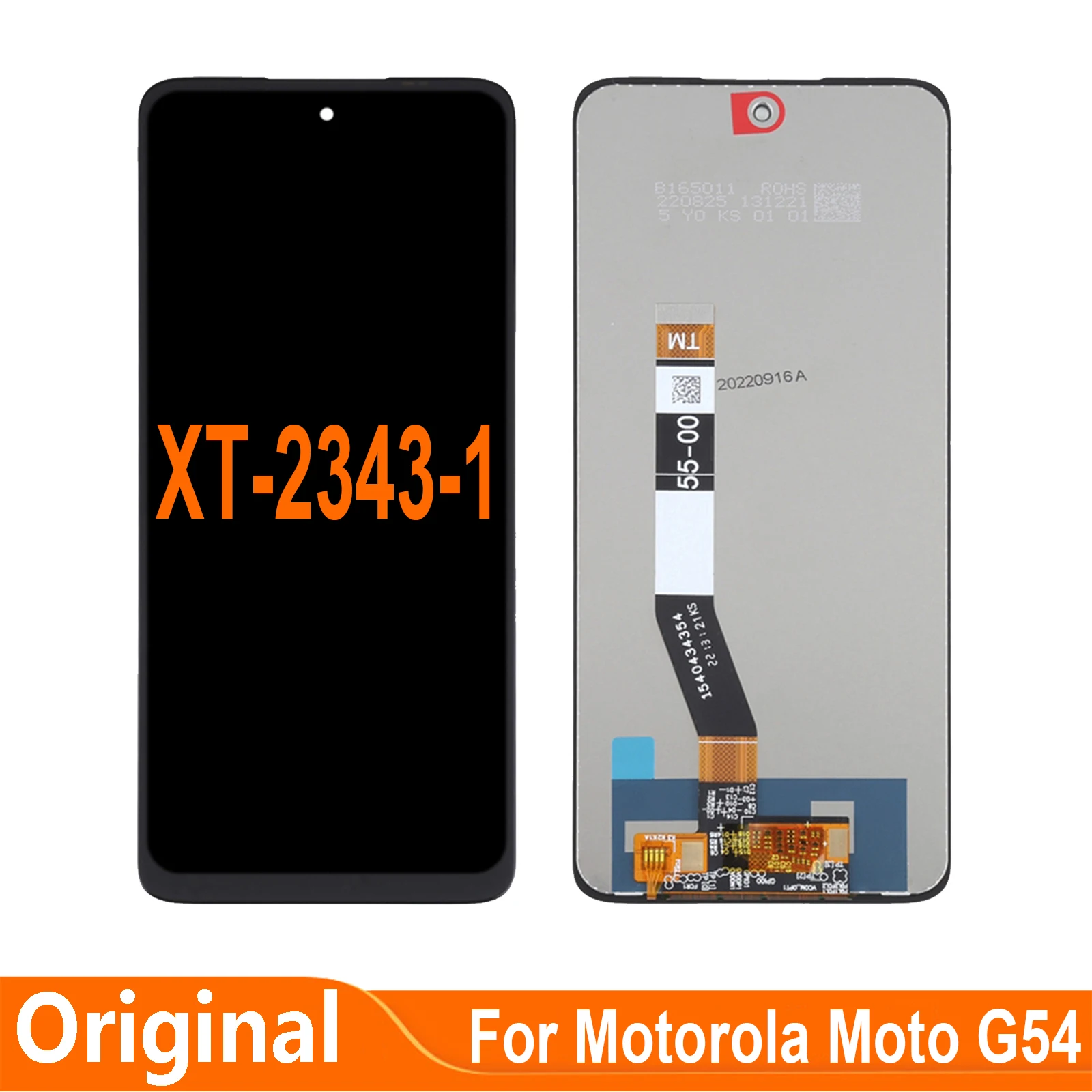 For Motorola Moto G54 XT-2343-1 LCD Display Touch Screen Digitizer Assembly Parts