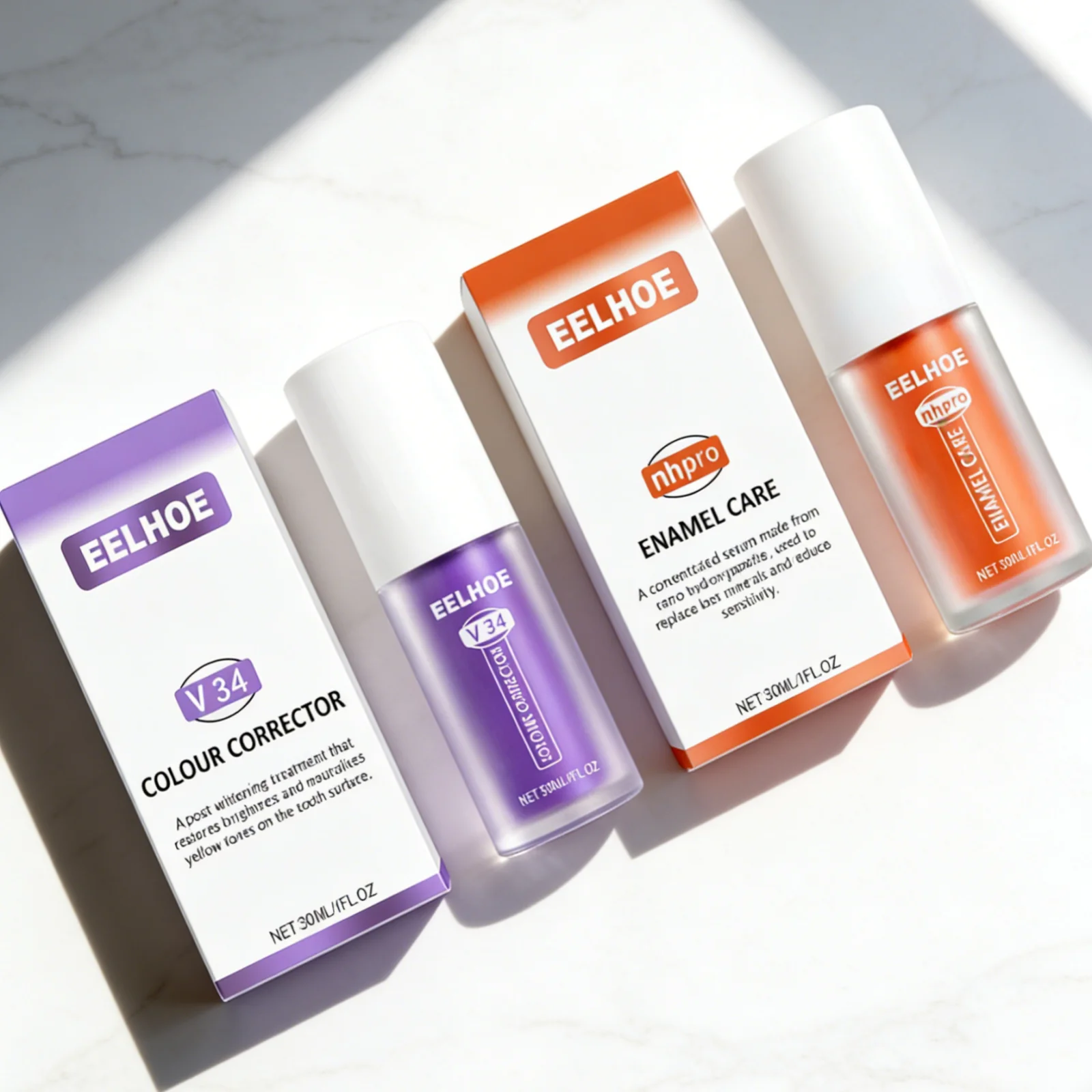 

Зубная паста EELHOE для ухода за эмалью, корректор цвета, нейтрализатор желтизны, средство от чувствительности, натуральная сыворотка для отбеливания зубов
