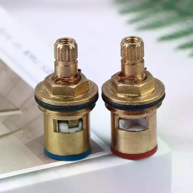 Universal Replacement Brass Ceramic Disc Stem  Inner Faucet Valve Tap Valves For Kitchen And Bathroom