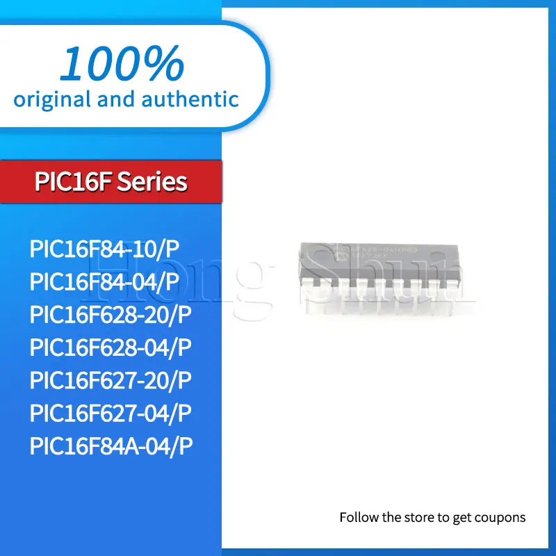 PIC16F628-20 PIC16F628-04 PIC16F627-20 Phone Case PIC16F627-04 PIC16F84-10 PIC16F84-04 PIC16F84A-04/P