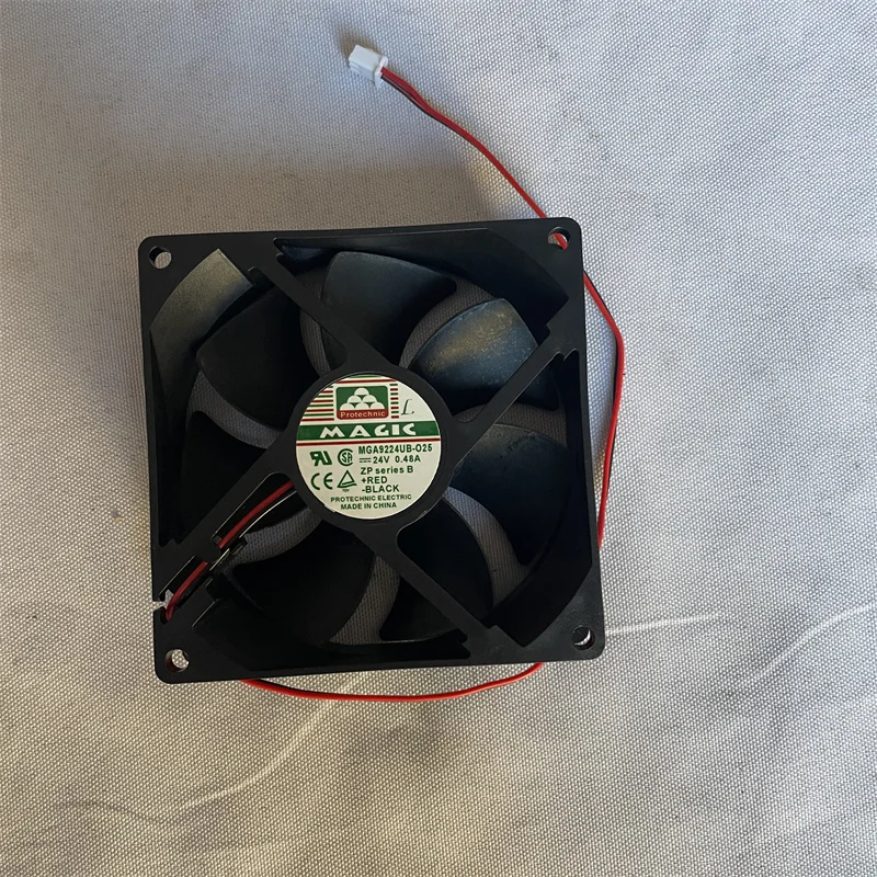 Kipas aliran aksial DC 92x92x25mm, MGA9224UB-O25 9225 24V 0,48 A
