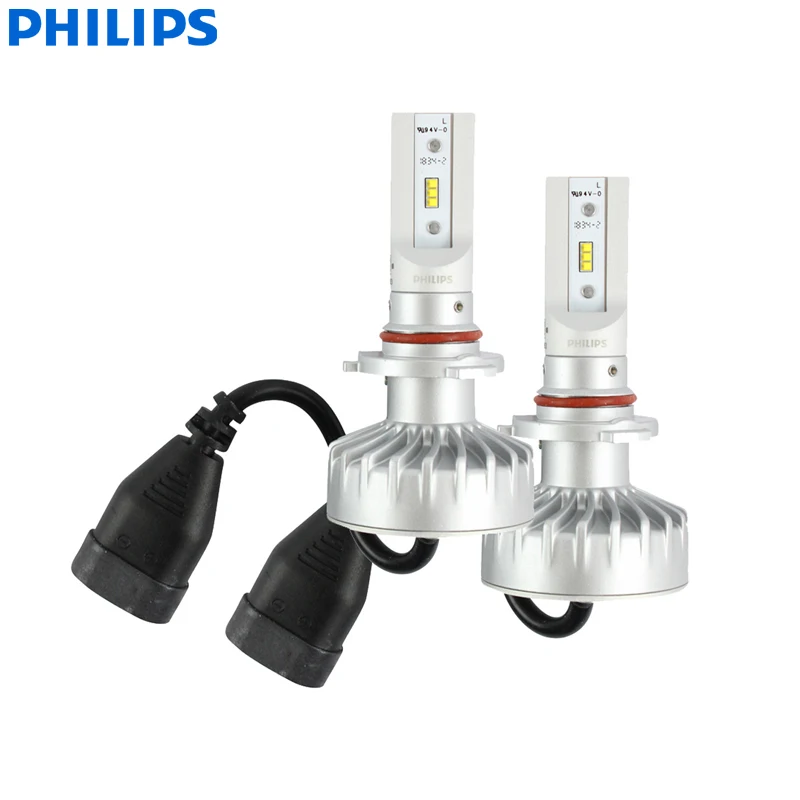 Philips Ultinon LED HB3 HB4 9005 9006 Car Hi/lo Beam 6000K Cool White Light + 160% Bright Car Head Lamps Design compatto 11005 ulx2