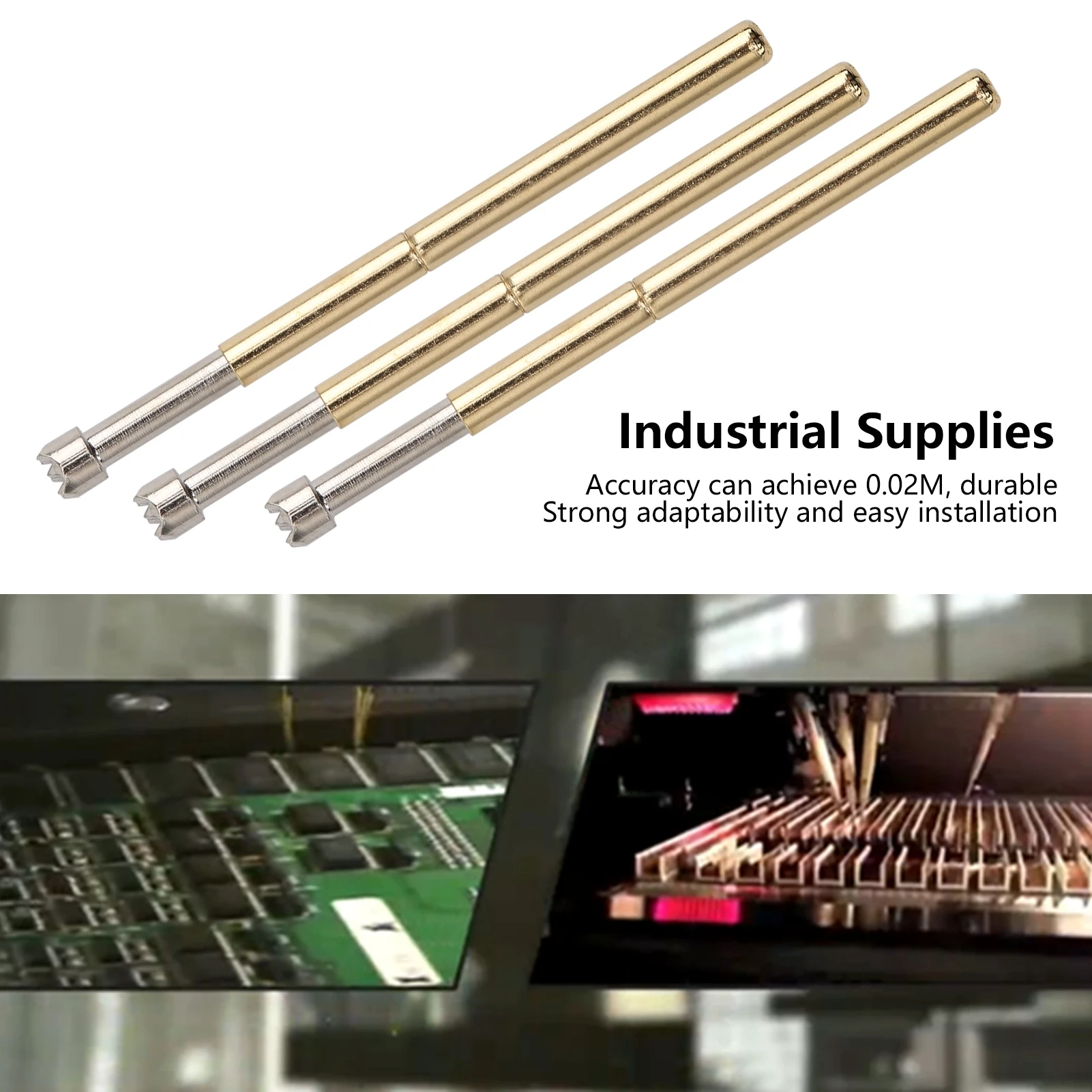 Spring Test Probe Testing Contact Pin 9 Claws 2mm Industrial Supplies P125‑H Industrial Supplies Spring Testing Probe
