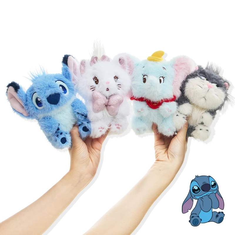 Disney Stitch Peluche Portachiavi Zaino Appeso Ornamento Portamonete Cartoon Accessorio per borsa da collezione giocattolo animale peloso