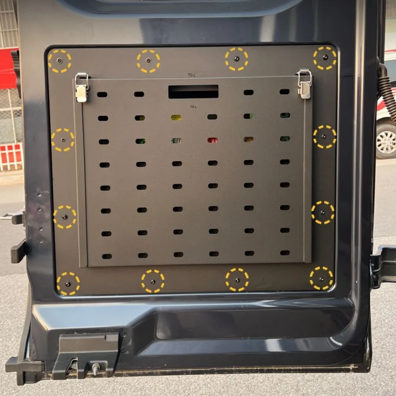 23 models T8 new Quanshun V363 tail door  Chase v90 folding rear door storage rack table board expansion