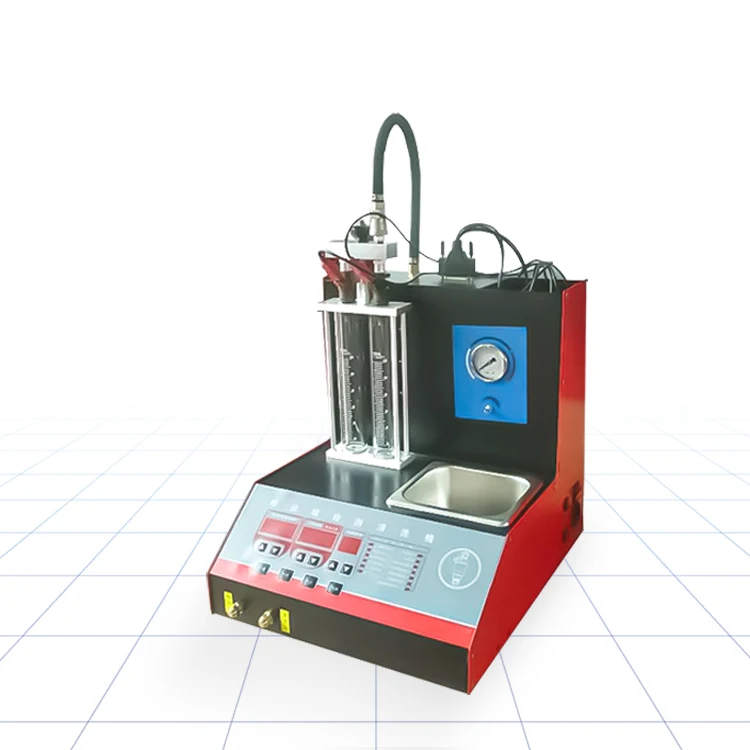 2-tank Fuel Injector Ultrasonic Cleaning Cleaning Tester for Motorcycle Detection test Cleaning Machine