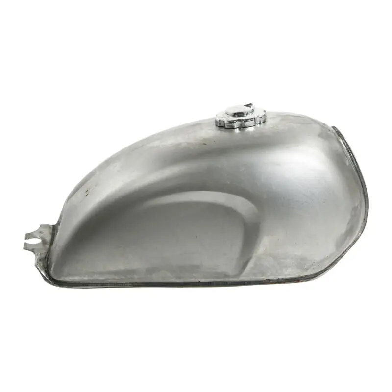 Motorcycle Unpainted 2.4 Gallon 9L Fuel Gas Tank For Honda Yamaha Cafe Racer Custom