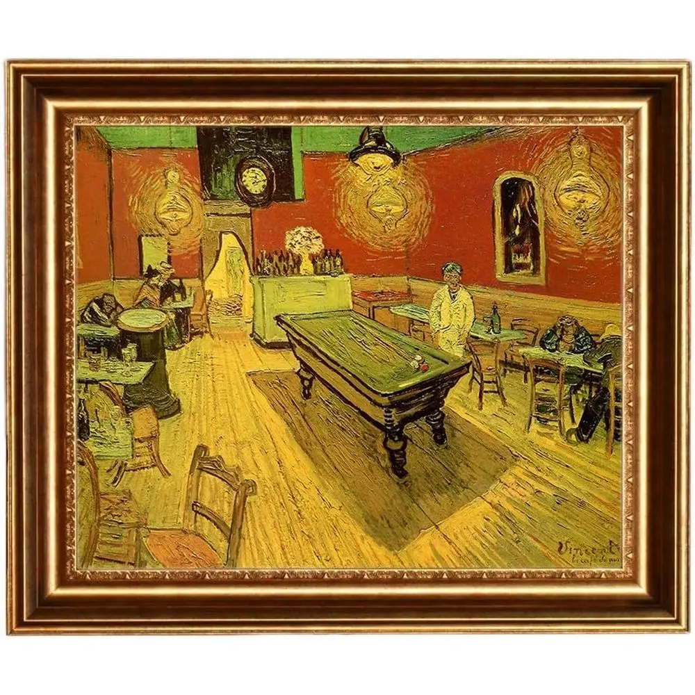 

Vincent Van Gogh's 'The Night Cafe' Giclee Canvas Art Print, Size: 25.5x28.5