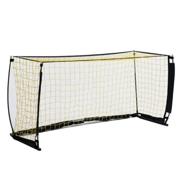 Logo personalizzato Porta da calcio pieghevole per rete da calcio pieghevole all'aperto all'ingrosso professionale Porta da calcio pop up Set porta da calcio portatile