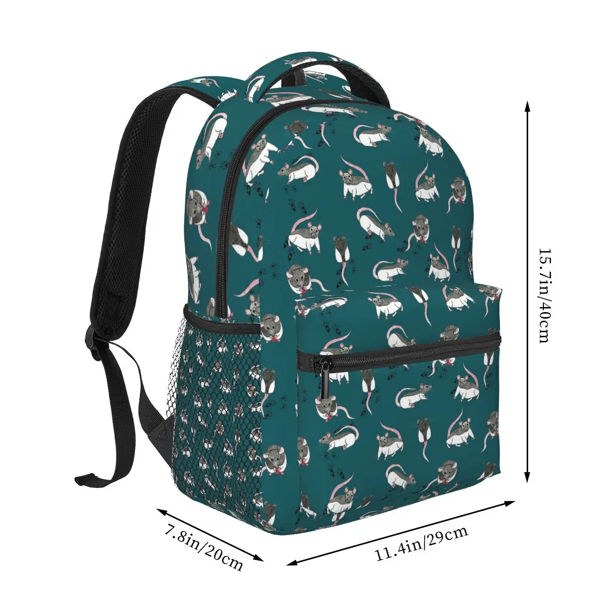 Zaino Rats Vendita calda Zaino Zaino per bambini di grande capacità Borsa da scuola Borse a tracolla per uomo Donna
