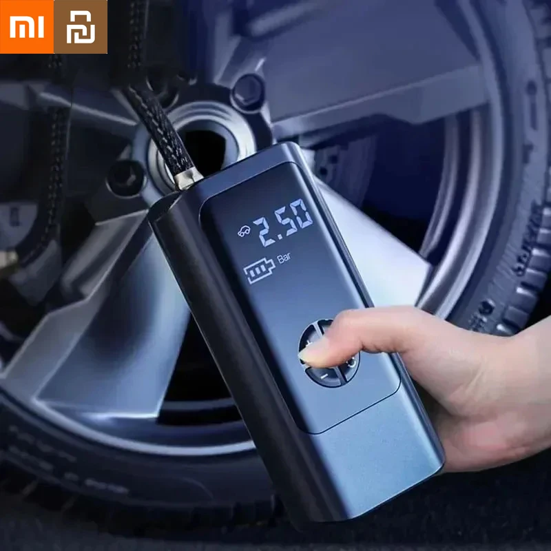 Xiaomi Youpin Wireless Wired Portable Car Air Compressor 12V 150PSI Electric Tire Inflator Pump for Car Motorcycle Balls Home