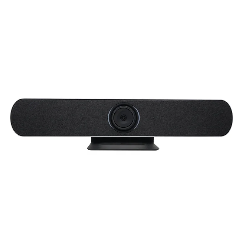 Rocware 2021 new product 4K UHD Voice tracking USB plug and play video soundbar video conference system for Huddle Room