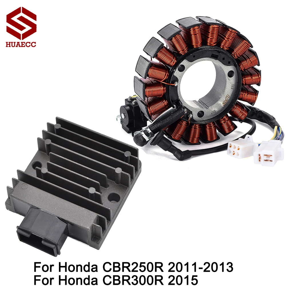 

Generator Stator Coil Voltage Regulator Rectifier Kit for Honda CBR250R CBR 250R 250 R 2011-2013 CBR300R CBR 300R R 2015