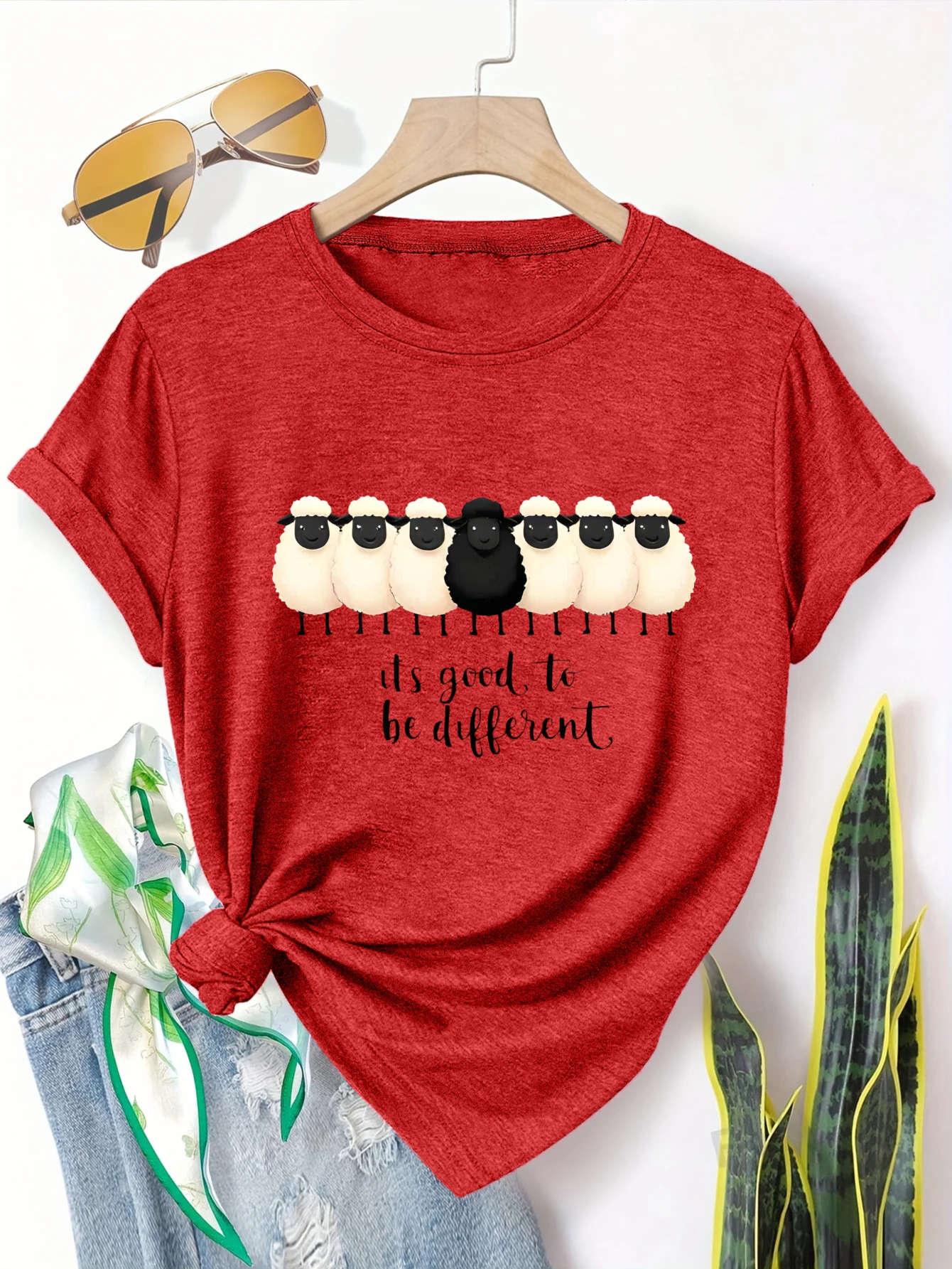 

Женская футболка больших размеров с короткими рукавами, летняя одежда из дышащей ткани, женская одежда для лета, с надписью "Drink Coffee And Be Happy"