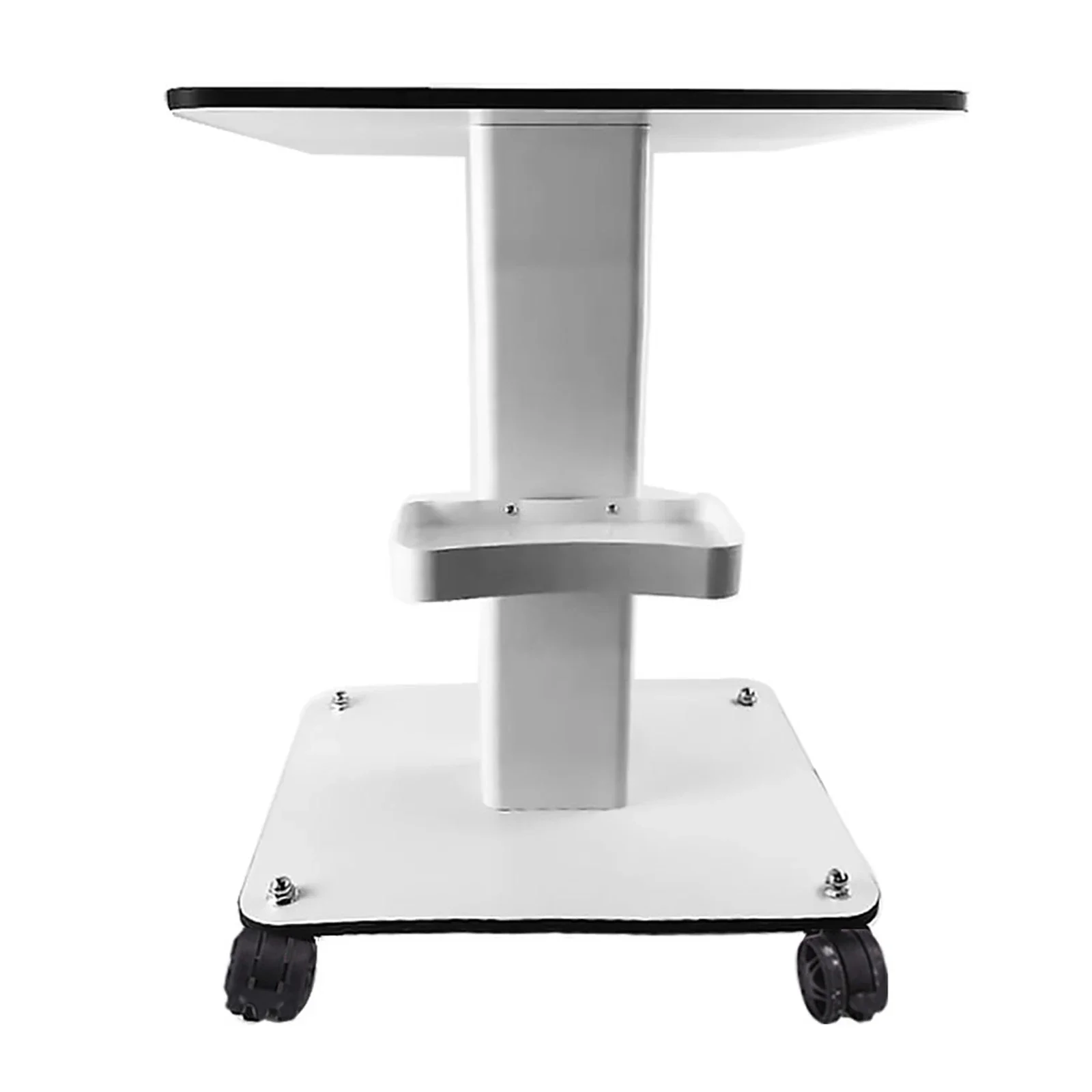 

52*40*69cm Salon Big table Trolley Stand Rolling Cart Beauty Wheel Holder Spa Cart Equipment Machine Organizer Stand White