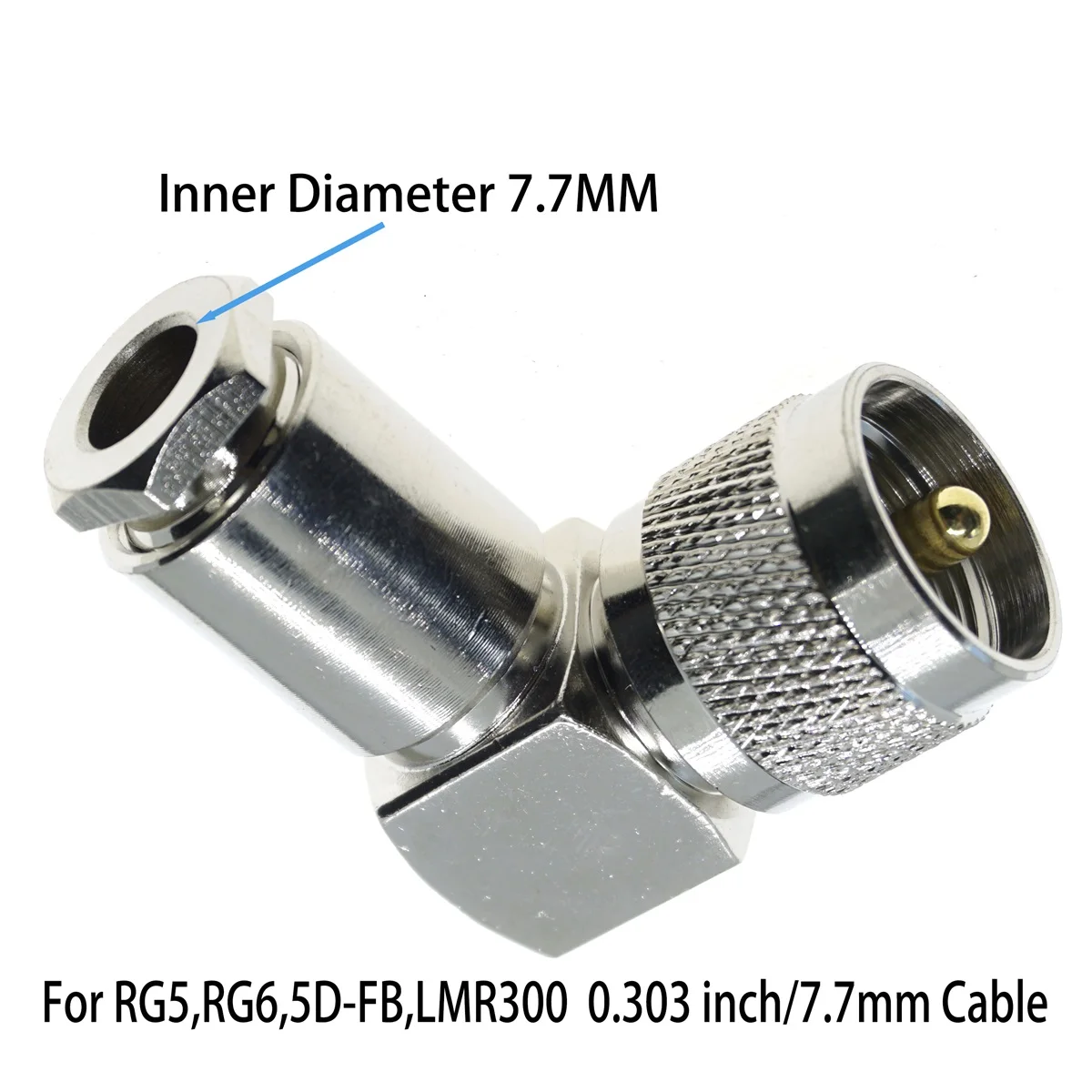 1X Uhf Male PL259 P…