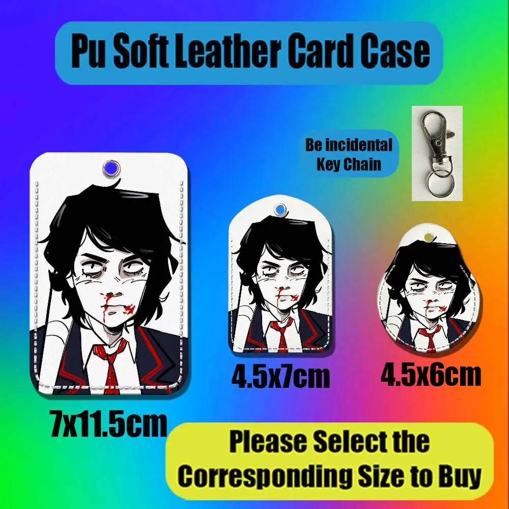 For Gerard Way For AirTag Case Card Holder Keychain ID Credit Bank Access Badge For Air Tag Case Shell