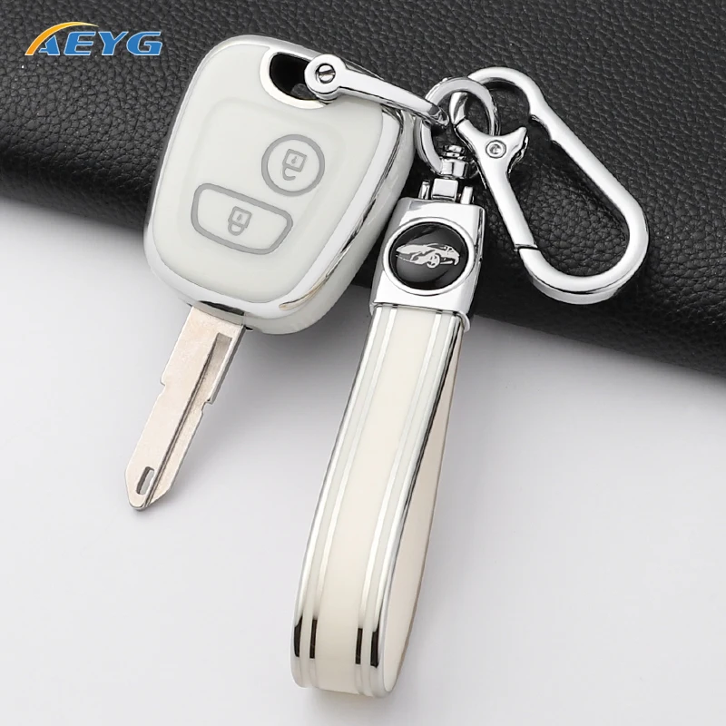 حافظة مفاتيح السيارة من البولي يوريثان لبيجو 106 107 206 207 307 سيتروين C1 C2 C3 C4 كسارا بيكاسو المفاتيح لتويوتا AYGO مفتاح حامي