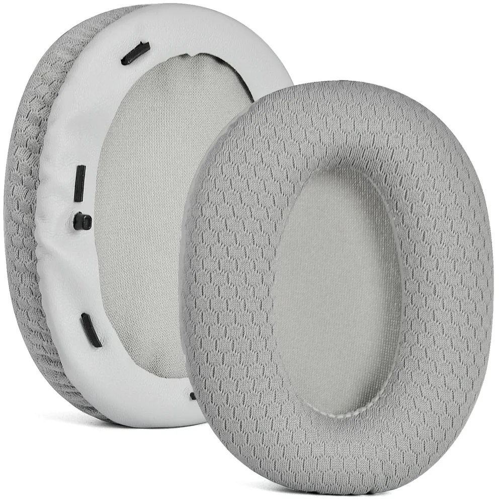 Almohadillas de repuesto de cuero para auriculares de juego Razer Opus X, almohadillas para los oídos, almohadillas para los oídos, piezas de reparación, 1 par