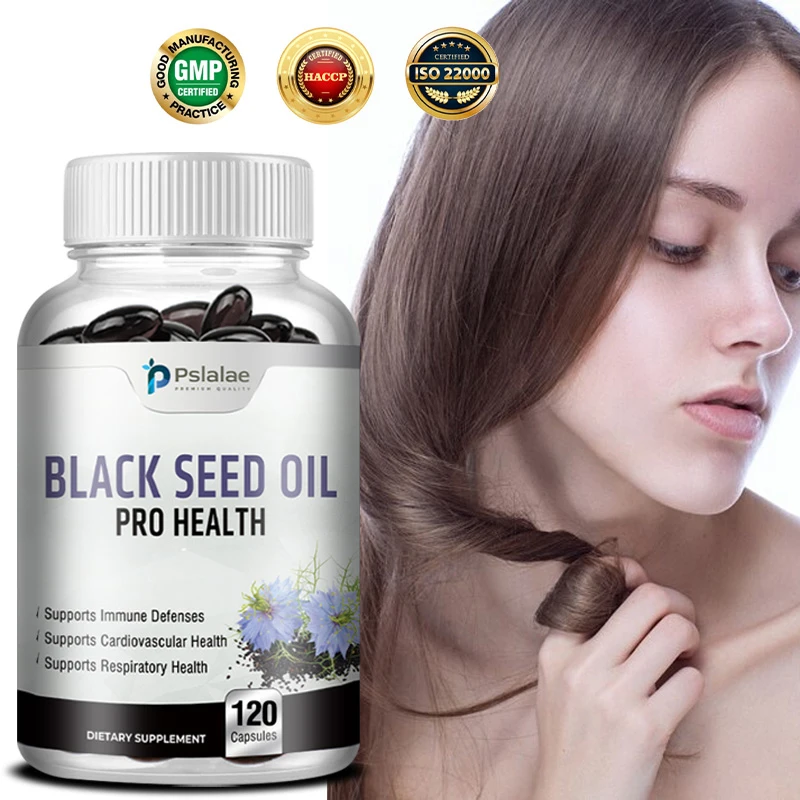 

Organic Black Seed Oil - Hair Growth, Supports Immune and Respiratory Health,Promotes Digestion,Improves Overall Health, Non-GMO
