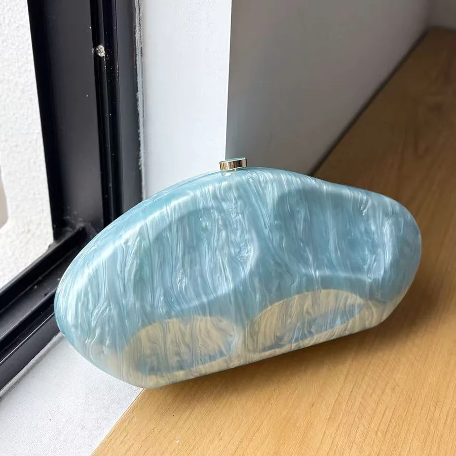 

Luxury Clutch Purse Mini Women's Wallet Shell Chain Shoulder Crossbody Wedding Party Handbag