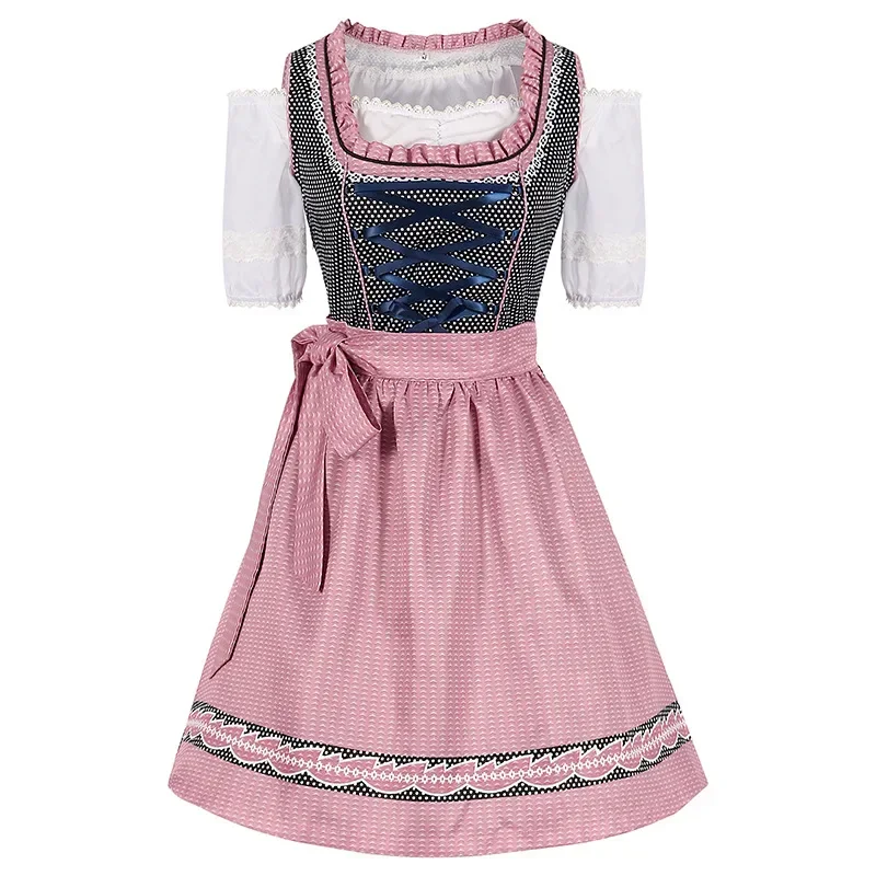 

Traditional Bavarian Oktoberfest Costumes Women Dress German Beer Party Halloween Lady Carnival Festival Adult Bandage Cloth