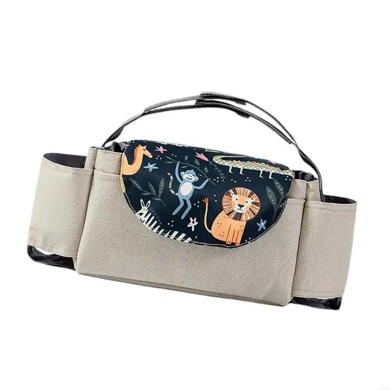 حقيبة أطفال F3KC متعددة الوظائف لتخزين الحفاضات المقاومة للماء للآباء المسافرين