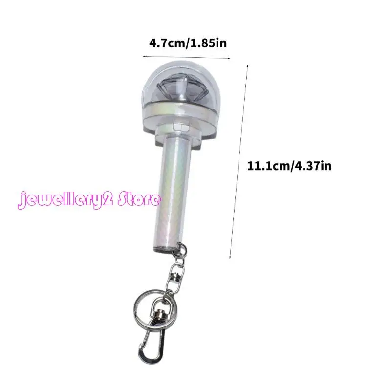 C9GF متعددة الاستخدامات LED Keychain القلادة تزين لطلاب الحفلات الموسيقية ومشجعي الرياضة