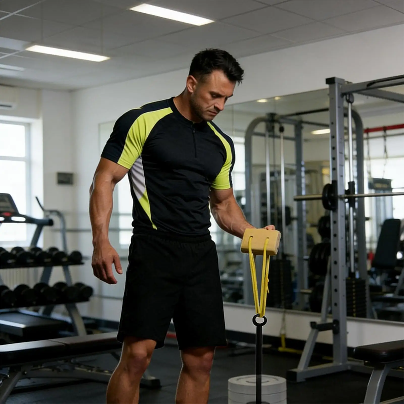 

Портативная доска для скалолазания и тренировки рук с регулируемым тросом и карабином, деревянная доска для тренировки пальцев