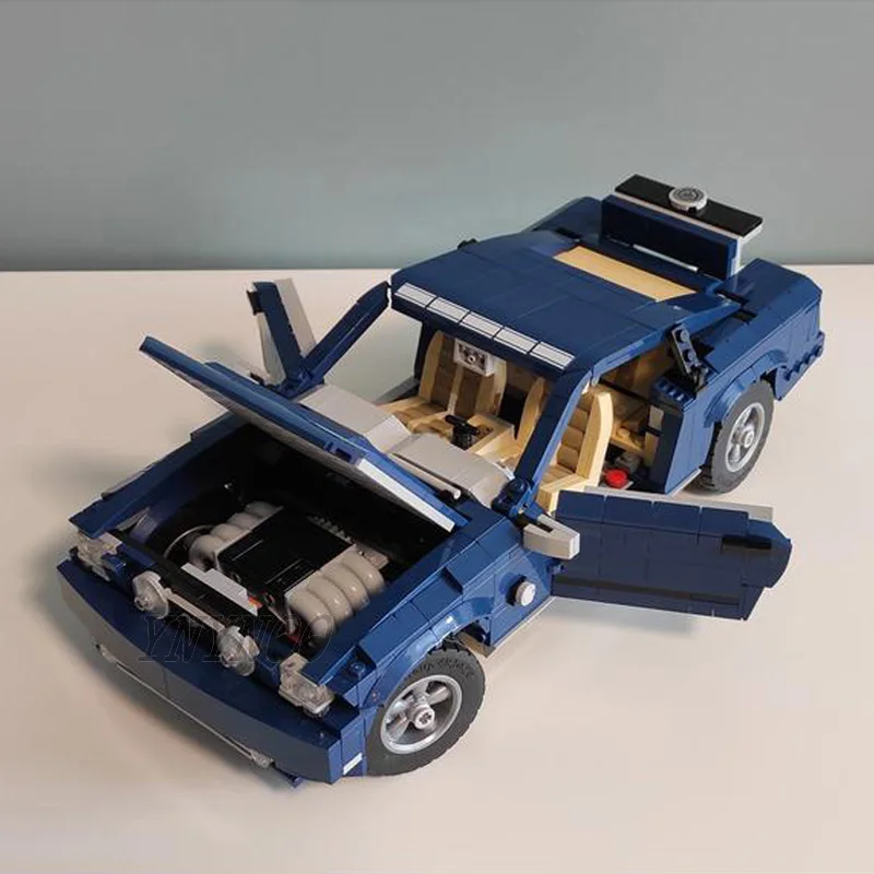 NEW MOD Version Mustang 2005 Ford Cars Model Building Block 10265 Creative Expert Assembled DIY Bricks Toys Boys Birthday Gifts