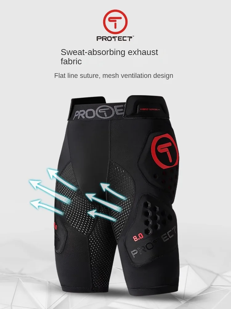 Pantalones de ciclismo para motocicleta de marca T, pantalones de carreras para locomotora, pantalones anticaída con protección de cadera para motocicleta todoterreno, pista Lindau para exteriores