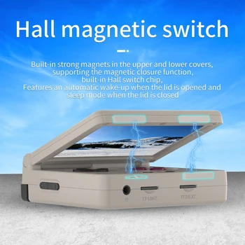 Anbernic RG35XXSP Handheld Game Console IPS Screen Linux 64-bit Retro Video TV Output Online Multiplayer Streaming Game Player 2
