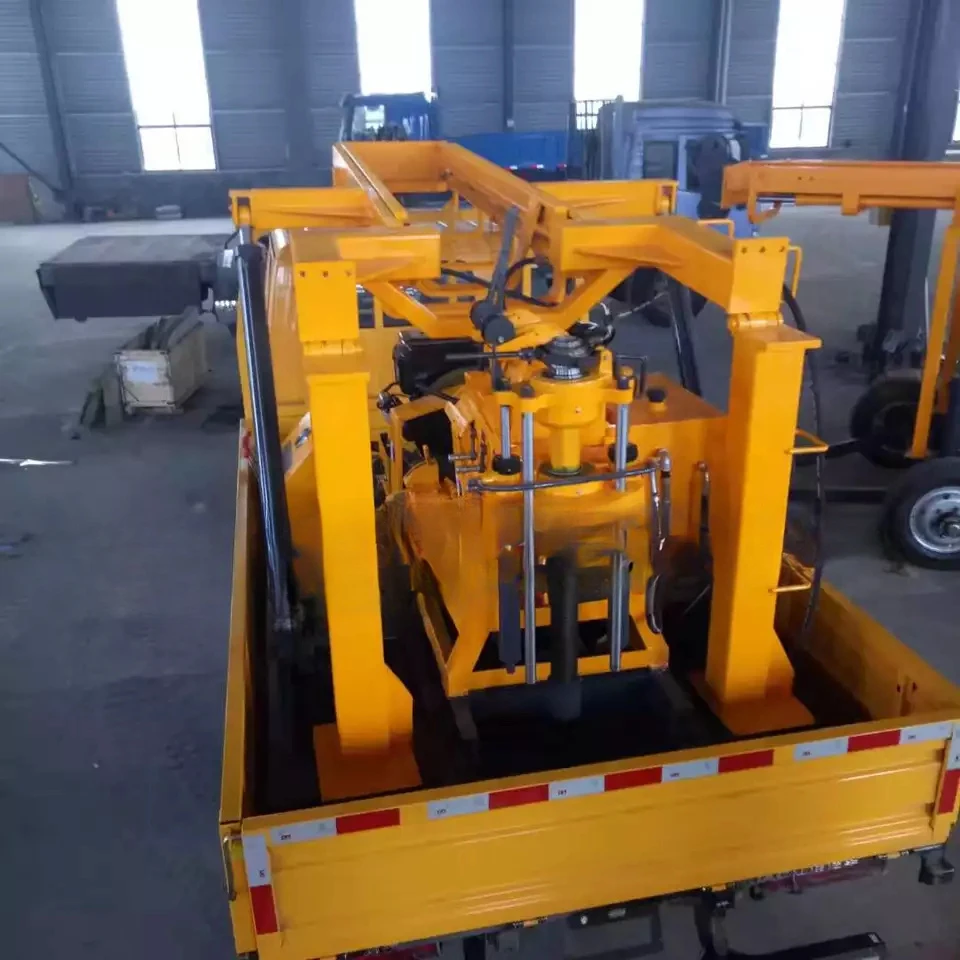 High quality new truck mounted water well drilling rig machine / rotary water drill rig / borehole drilling rig