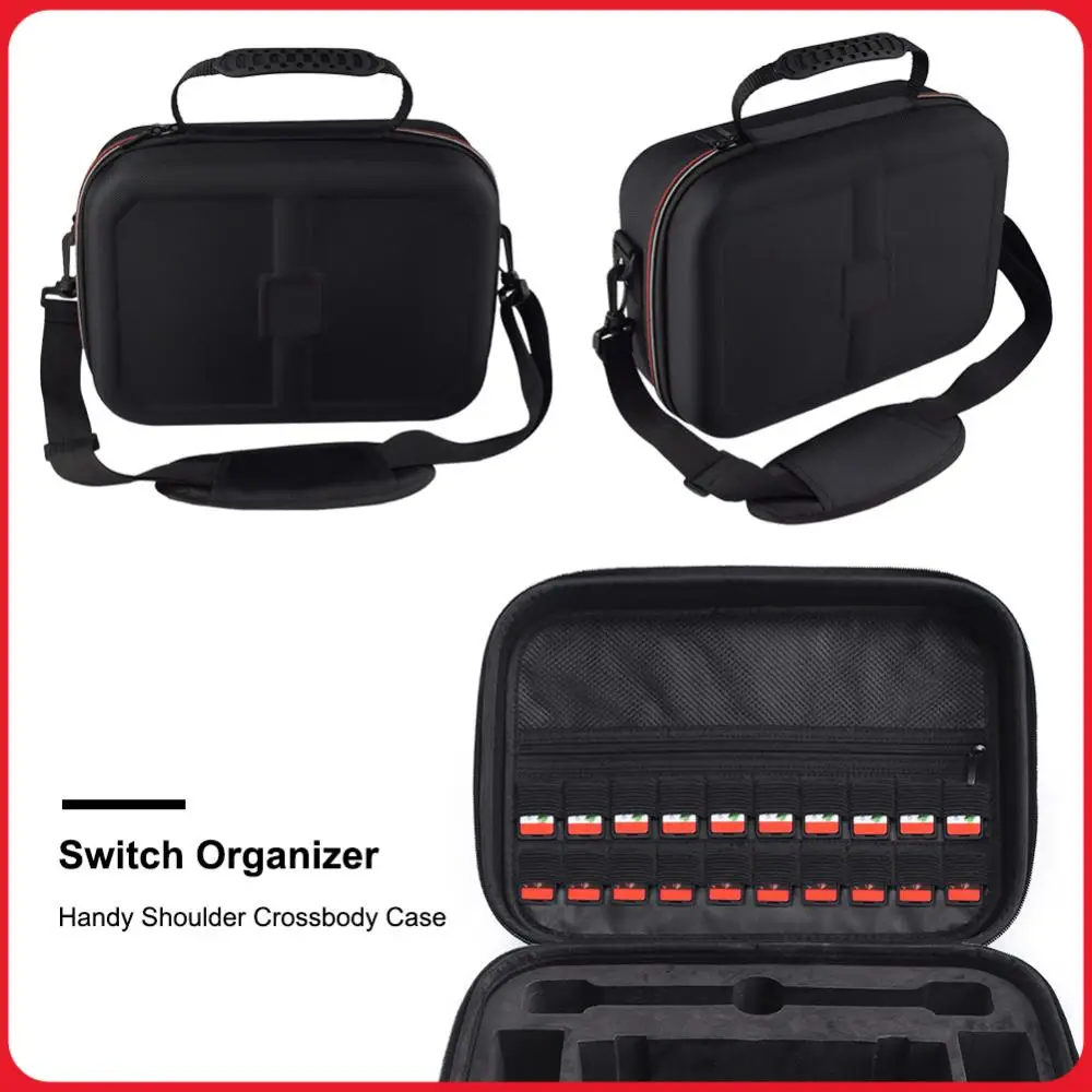 

Дорожный чехол для игровой консоли NS2 с ручкой и плечевым ремнем, жесткий футляр, сумка для переноски консоли, уличная сумка для хранения